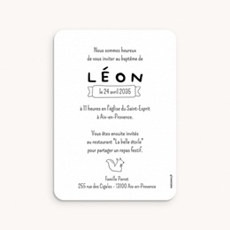 Faire-part de Bapt&ecirc;me Les Amis de la For&ecirc;t pas cher