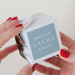 Bo&icirc;te &agrave; drag&eacute;es bapt&ecirc;me Douce Lumi&egrave;re II pas cher