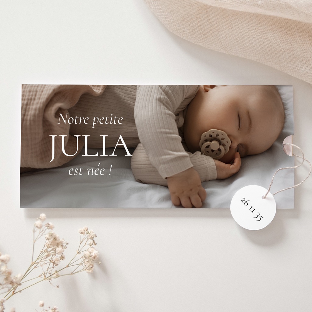 Faire-part de Naissance Tout en Amour