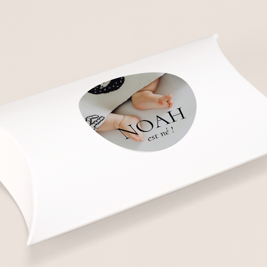 Sticker Enveloppe Naissance Un Amour Infini