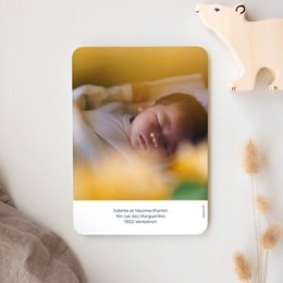 Faire-part de Naissance Une Vie en Couleurs