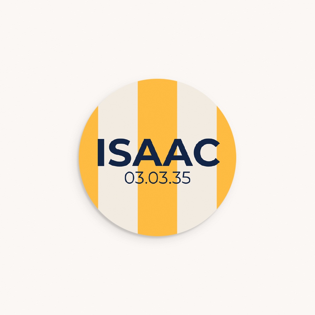 Sticker Enveloppe Naissance Une Vie en Couleurs