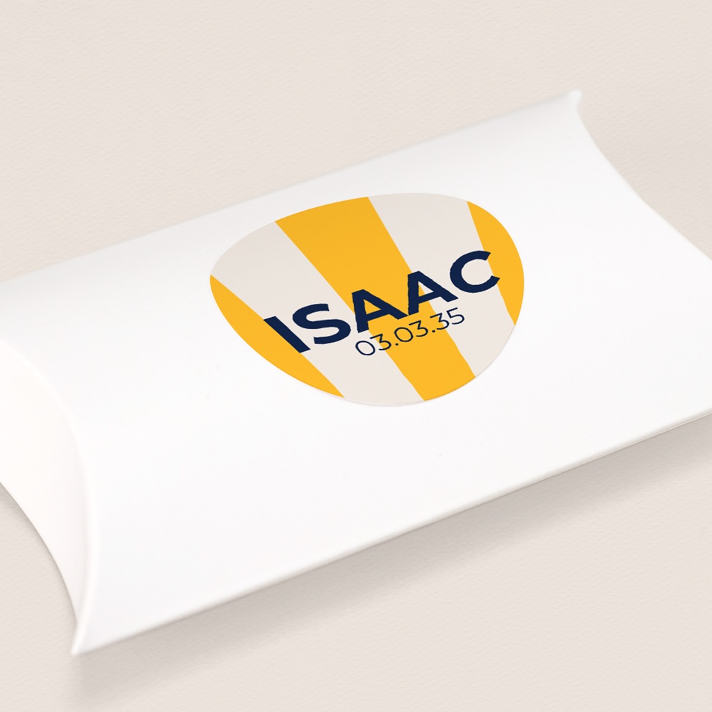 Sticker Enveloppe Naissance Une Vie en Couleurs