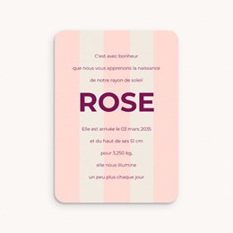 Faire-part de Naissance Douce Harmonie Faire-part de Naissance Douce Harmonie