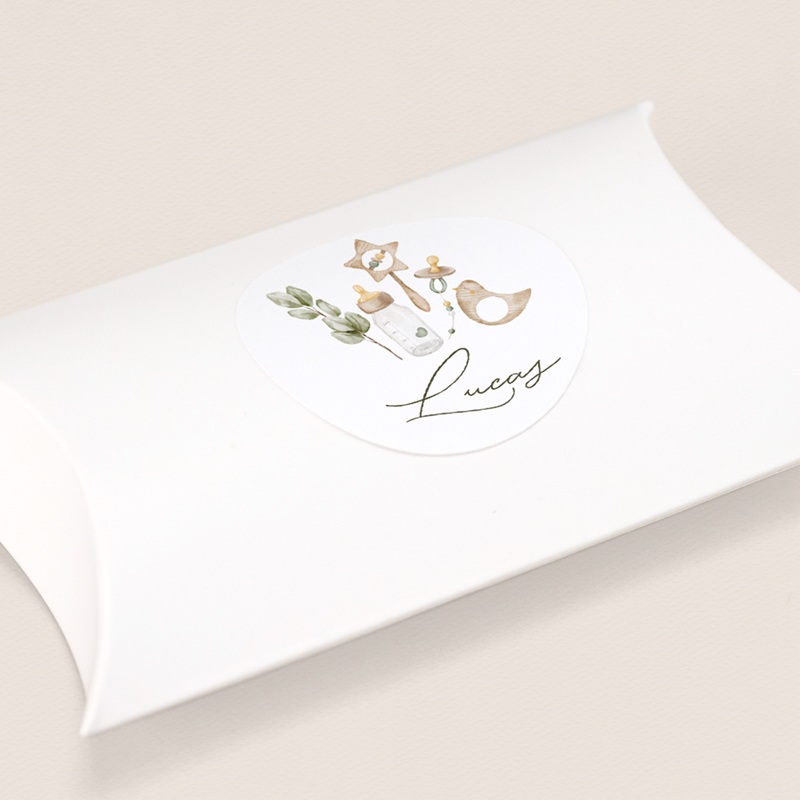 Sticker Enveloppe Naissance Le kit de b&eacute;b&eacute;