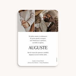 Faire-part de Naissance Le murmure des ailes pas cher