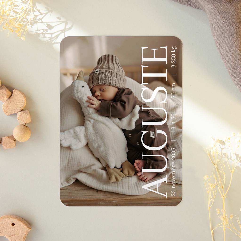 Faire-part de Naissance Le murmure des ailes