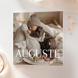 Faire-part de Naissance Le murmure des ailes