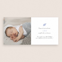 Faire-part de Naissance Souvenirs de Plage