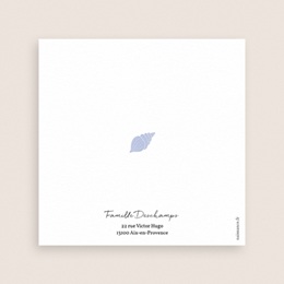 Faire-part de Naissance Souvenirs de Plage