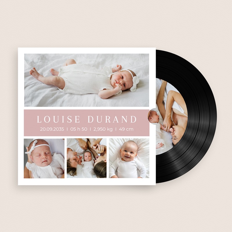 Faire-part de Naissance Tout en Tendresse pas cher