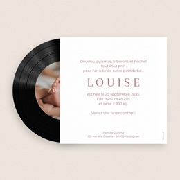 Faire-part de Naissance Tout en Tendresse gratuit Faire-part de Naissance Tout en Tendresse gratuit