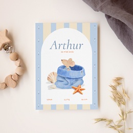 Faire-part de Naissance Souris marin gratuit Faire-part de Naissance Souris marin gratuit