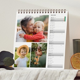 Calendrier personnalis&eacute; Parenth&egrave;ses de Vie pas cher