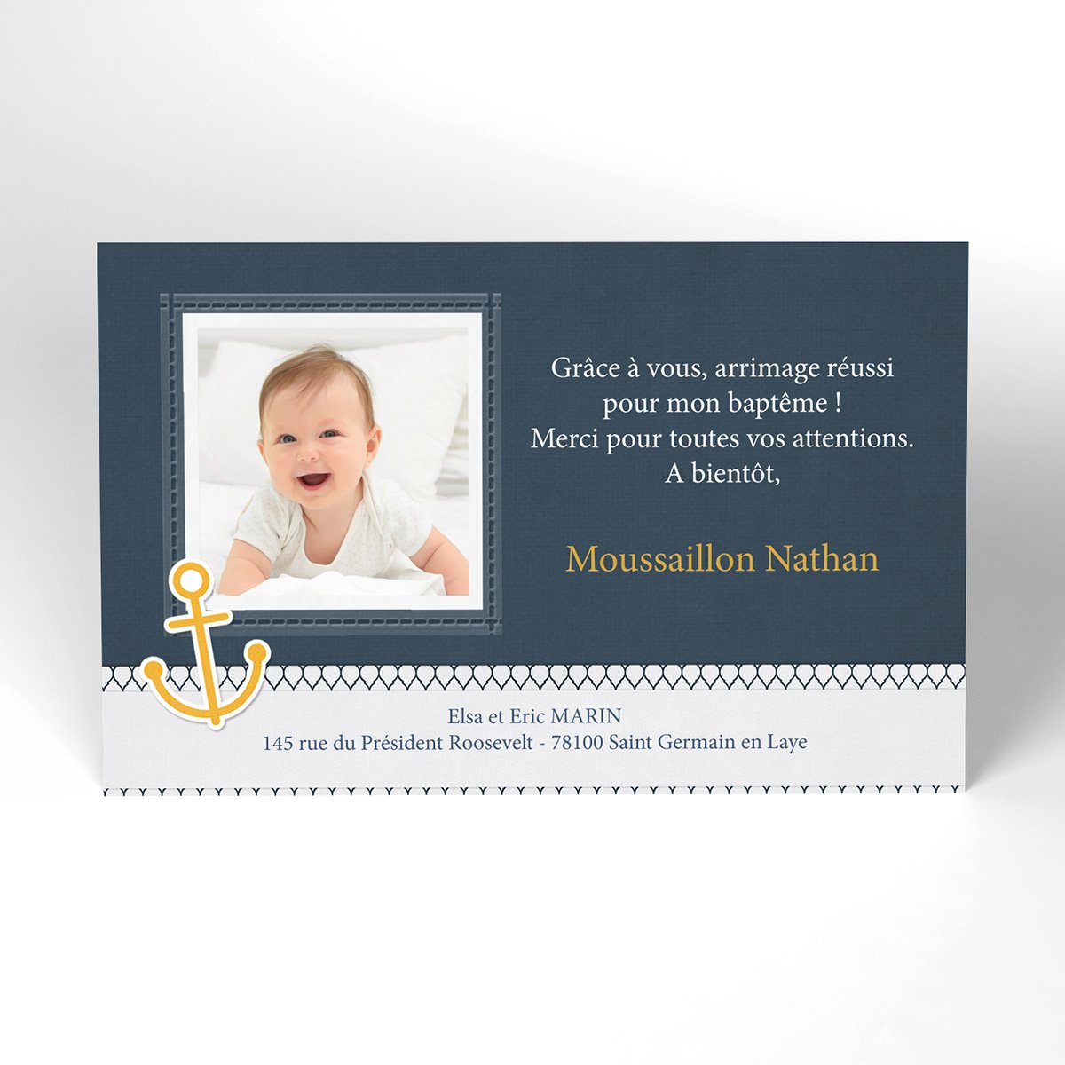 Lot De 10 Cartes De Remerciement Avec Enveloppe,Cartes De