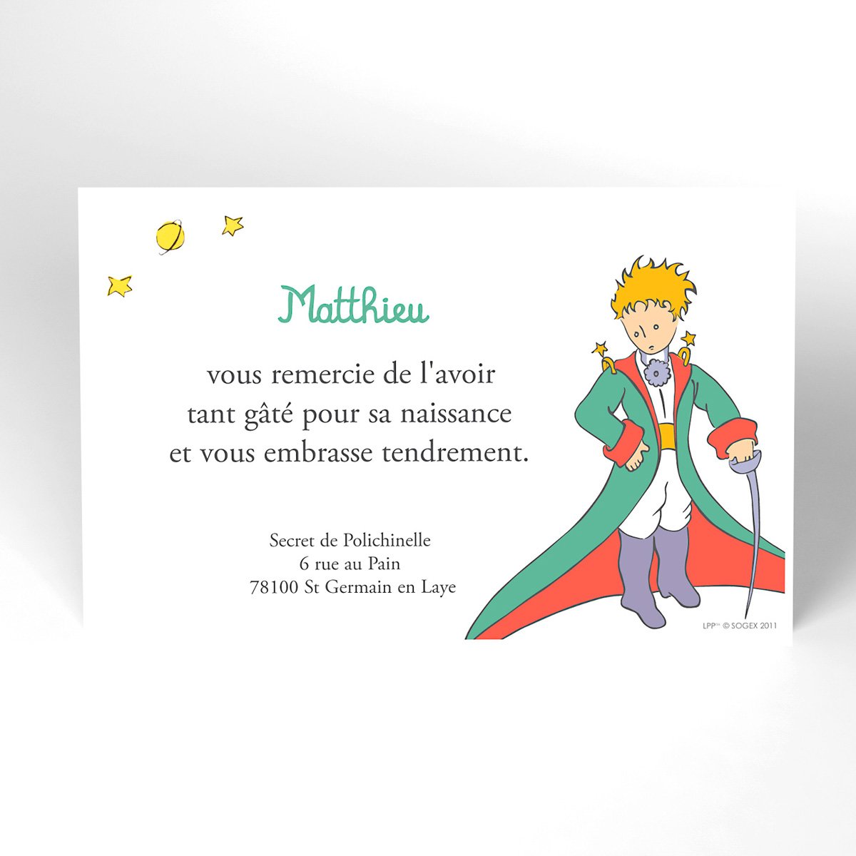 Cartes De Remerciement Avec Enveloppes - Lot De 24 - 10 X 15 Cm